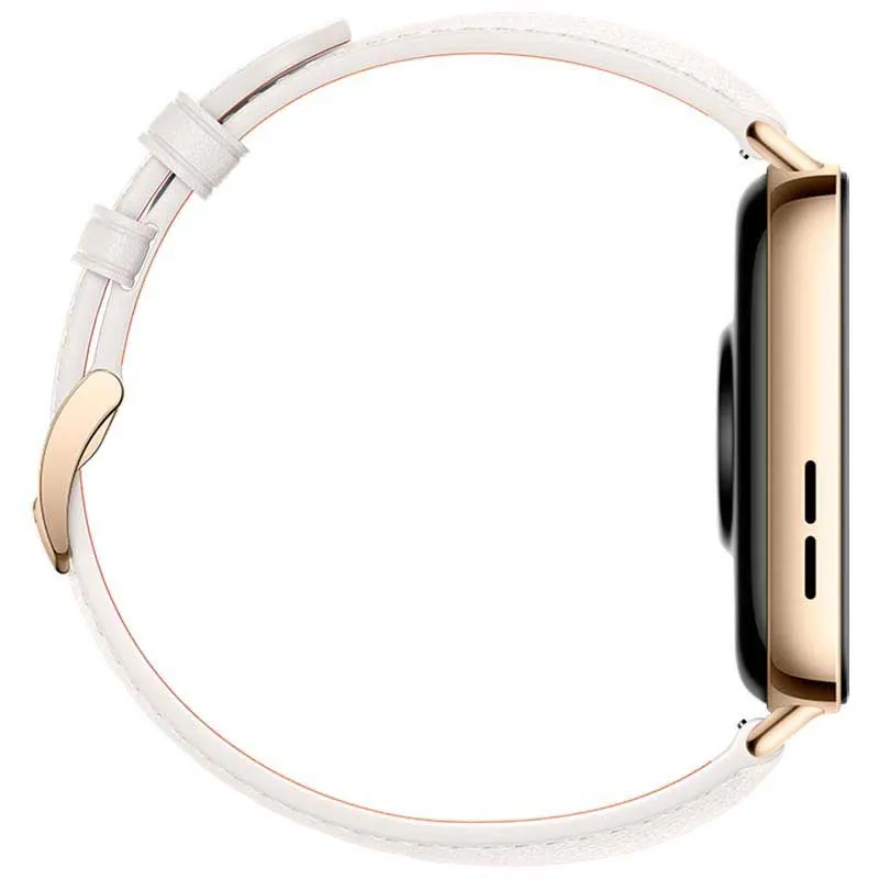 Huawei Watch Fit 3 Leather Smartklokke, White