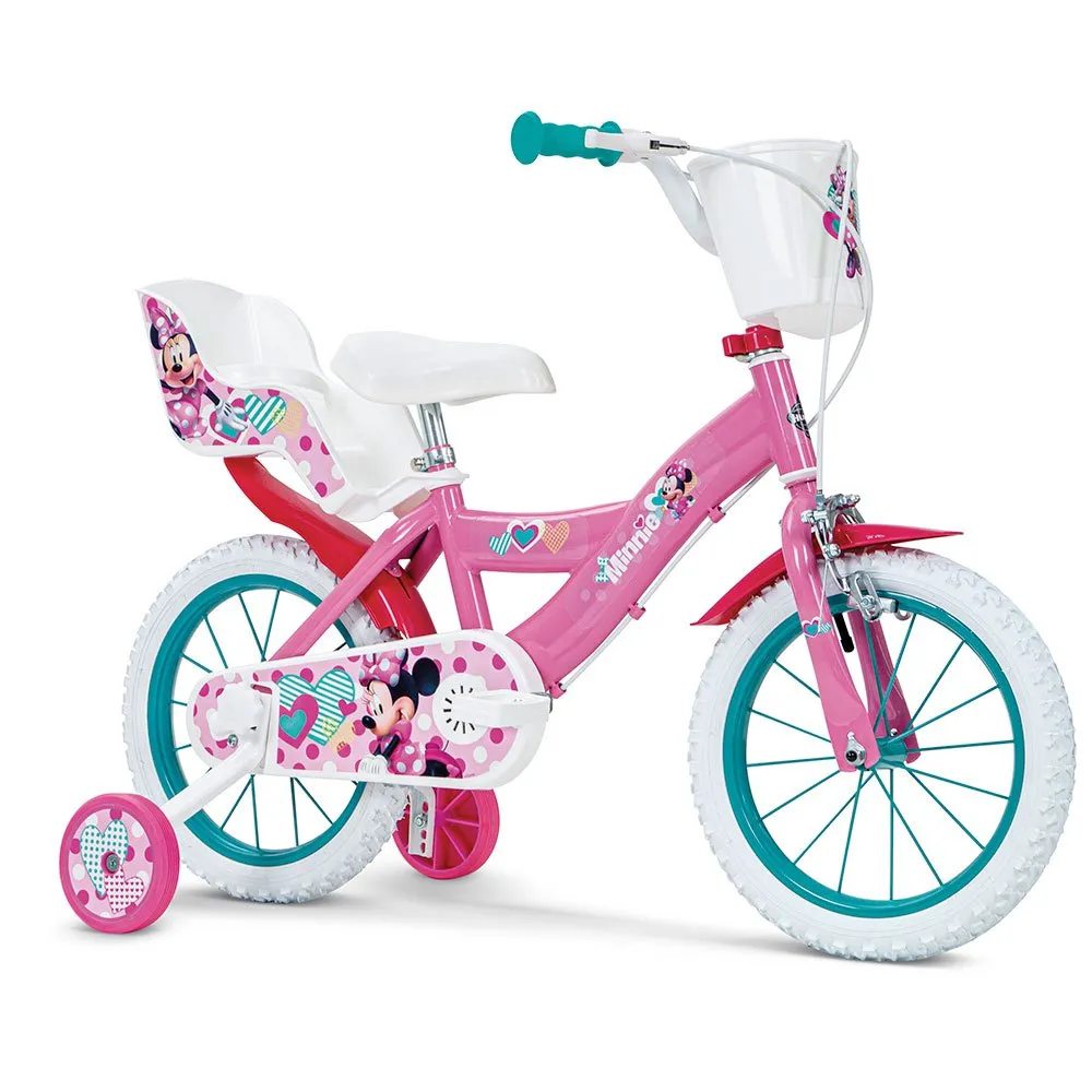 Huffy Minnie 14´´ Sykkel, Pink, 3-5Y, Barnesykkel Huffy Minnie 14´´ Sykkel, Pink, 3-5Y, Barnesykkel