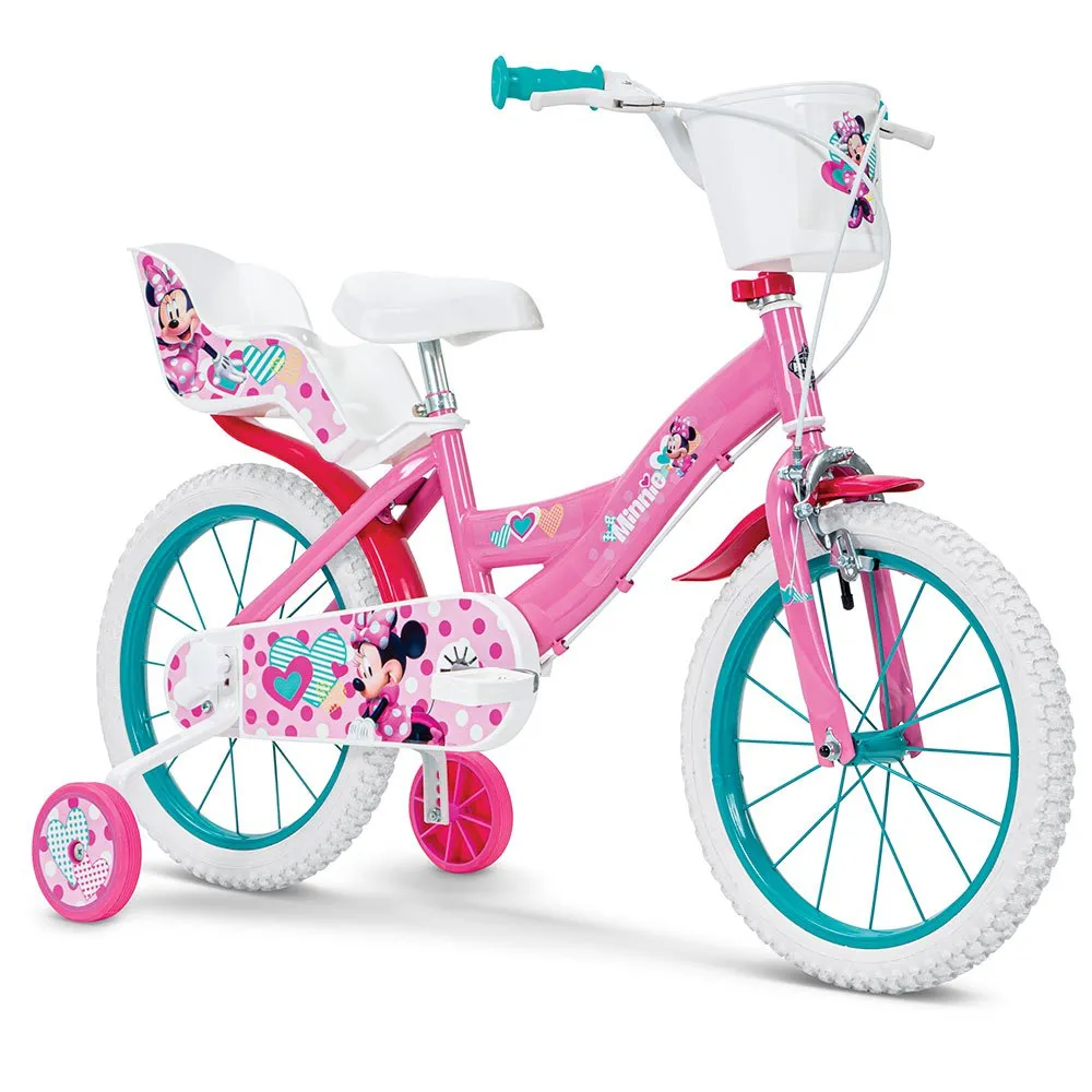 Huffy Minnie 16´´ Sykkel, Pink, 4-6Y, Barnesykkel Huffy Minnie 16´´ Sykkel, Pink, 4-6Y, Barnesykkel