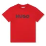 Hugo G00007 Kortarmet T-skjorte, Red, 14Y
