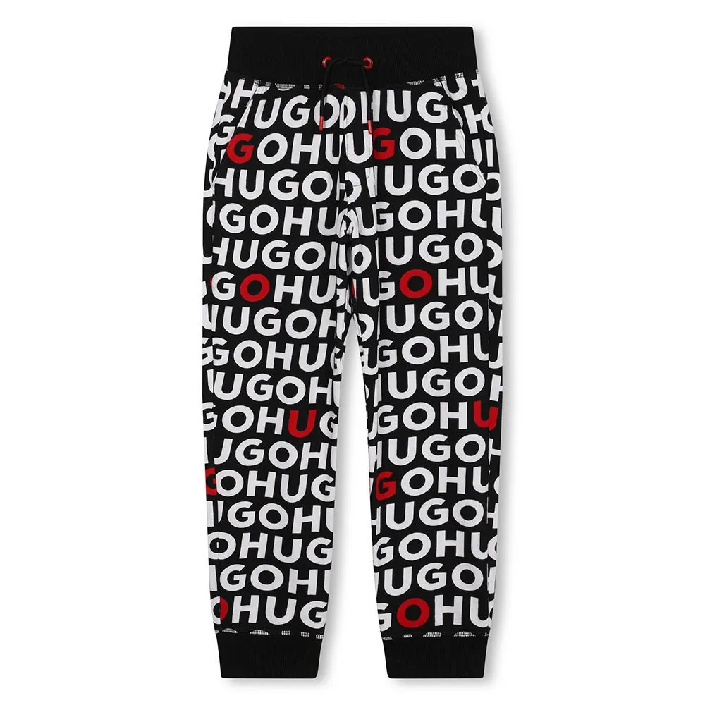 Hugo G00043 Svettbukser, Black, 14Y Hugo G00043 Svettbukser, Black, 14Y