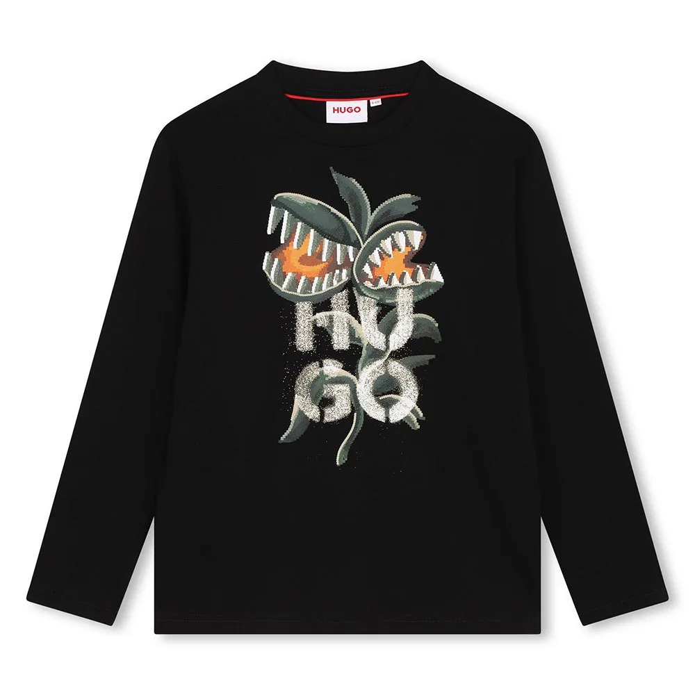 Hugo G00155 Langarmet T-skjorte Hugo G00155 Langarmet T-skjorte