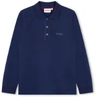 Hugo G00156 Langermet Poloskjorte