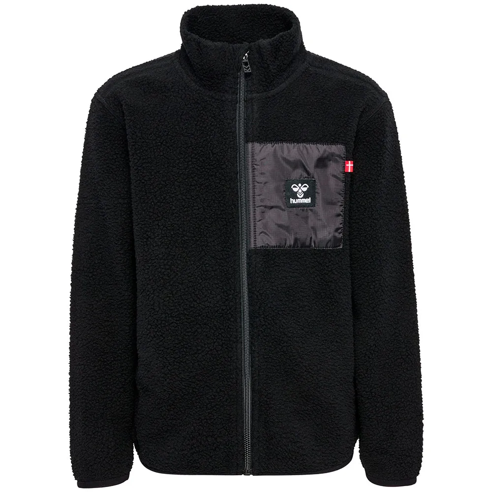 Hummel Atlas Fleecejakke Med Full Glidelås, Black, 9-12MON