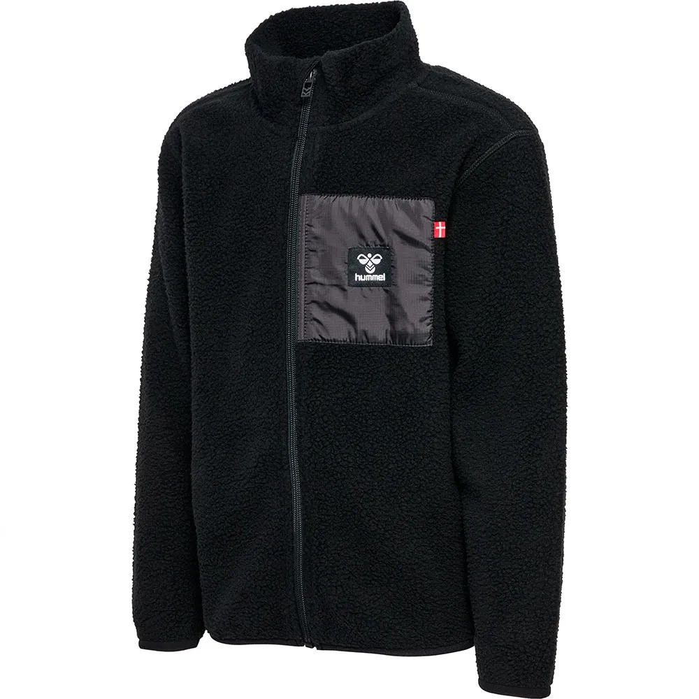 Hummel Atlas Fleecejakke Med Full Glidelås, Black, 9-12MON