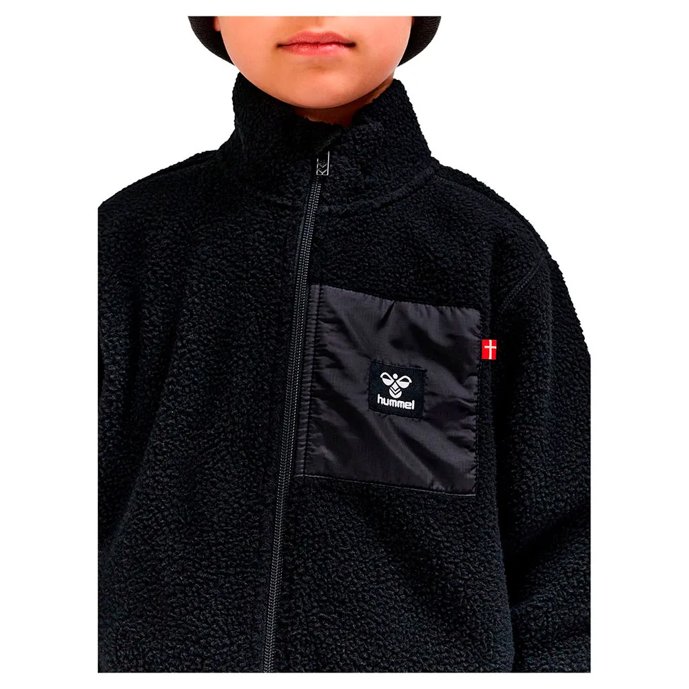Hummel Atlas Fleecejakke Med Full Glidelås, Black, 9-12MON