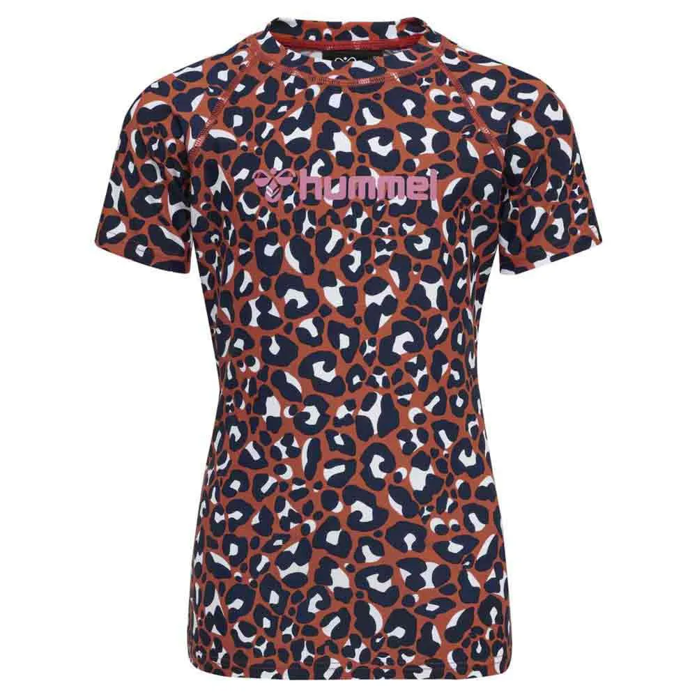 Hummel Azul Uv-beskyttende T-skjorte Med Korte Ermer unisex Hummel Azul Uv-beskyttende T-skjorte Med Korte Ermer unisex