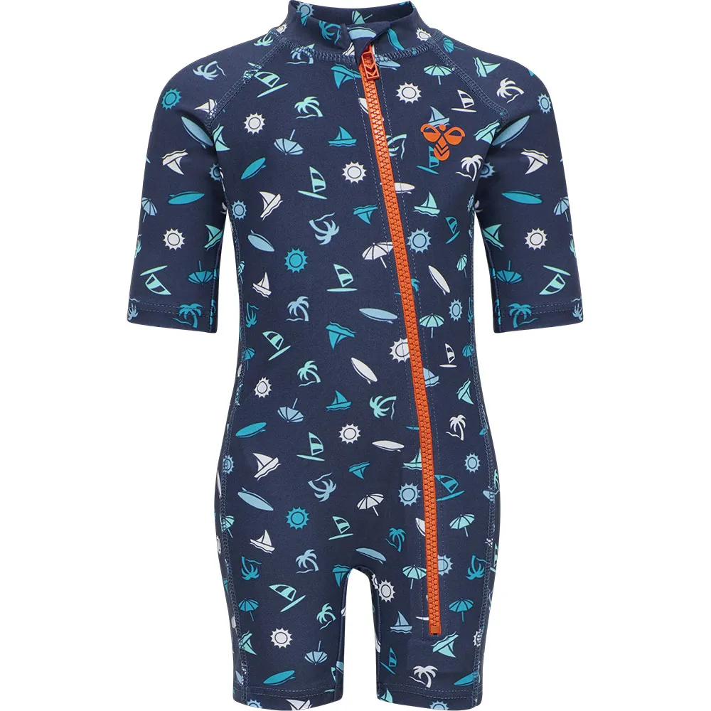 Hummel Beach Uv-beskyttende Kortermet Jumpsuit Til Junior unisex