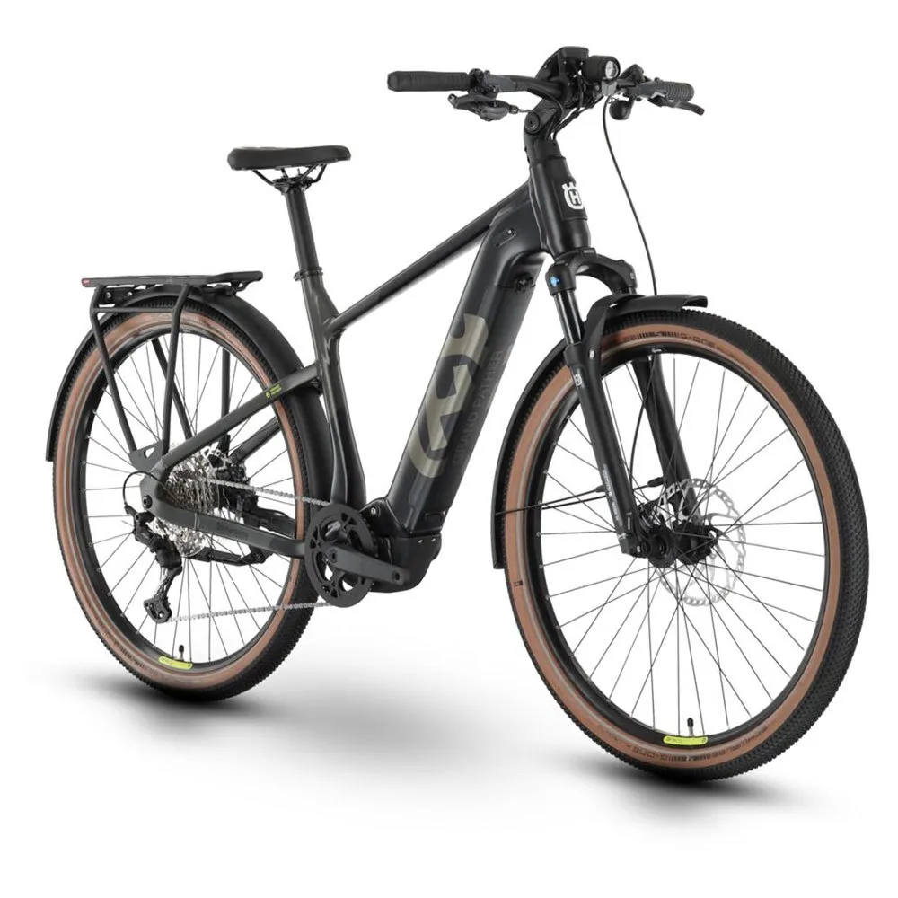 Husqvarna Grand Pather 6 Gent 29´´ 12s 2025 Elektrisk Sykkel, Black / dark green matt, 55, 835Wh, Elsykkel Husqvarna Grand Pather 6 Gent 29´´ 12s 2025 Elektrisk Sykkel, Black / dark green matt, 55, 835Wh, Elsykkel