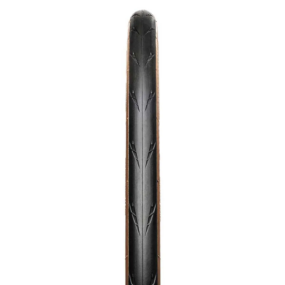 Hutchinson Fusion 5 Performance Storm Protech 700c X 25 Racerdekk, Black / tan, 700C x 25, Sykkeldekk