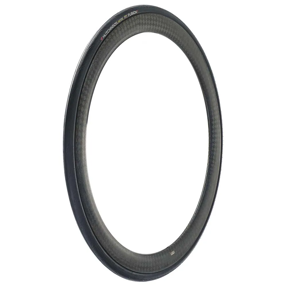Hutchinson Fusion 5 Performance Tubeless 700c X 25 Stiv Racerdekk, Black, 700C x 25, Sykkeldekk