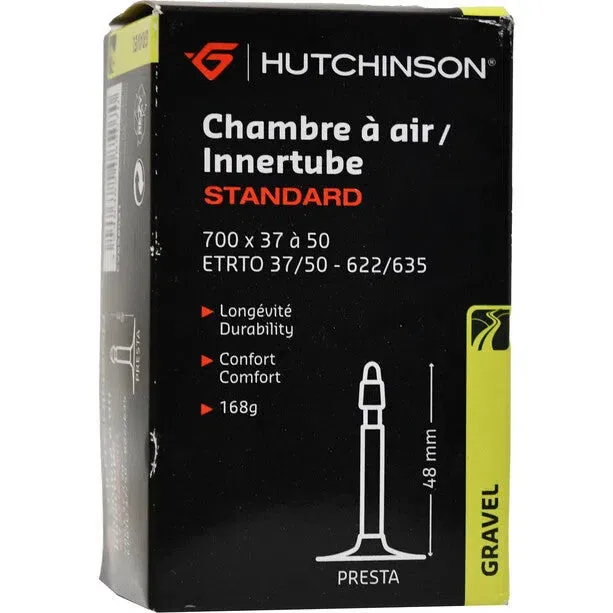 Hutchinson Gravel Inner Tube 700x37/50C Gravel, 48mm