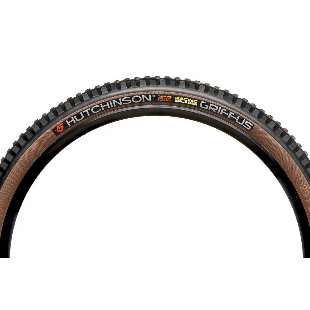 Hutchinson Griffus Rlab Racer Enduro Hardskin Tubeless 29´´ X 2.50 Mtb-dekk, Sykkeldekk Hutchinson Griffus Rlab Racer Enduro Hardskin Tubeless 29´´ X 2.50 Mtb-dekk, Sykkeldekk