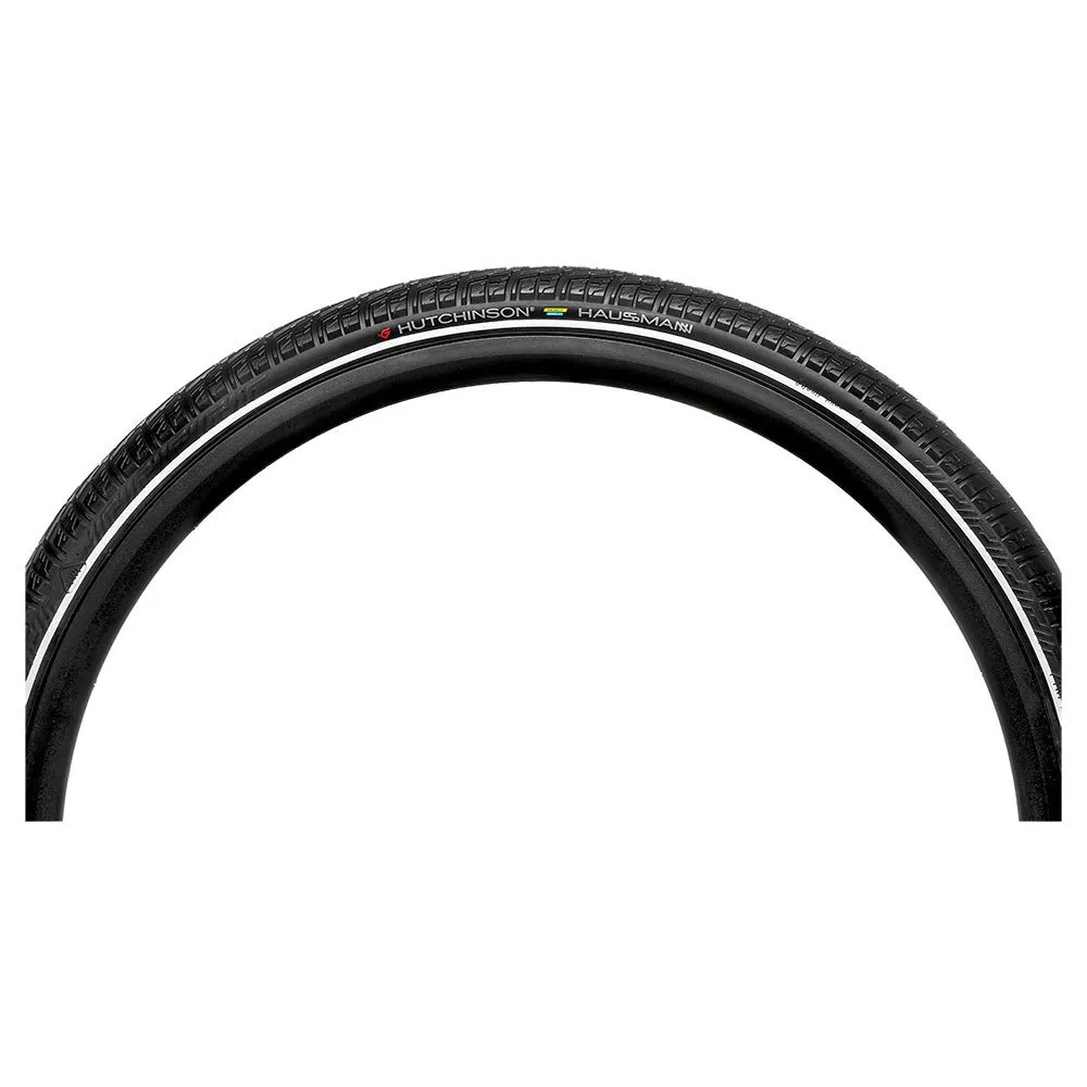 Hutchinson Haussmann Mono-compound Skinwall Infinity 700c X 37 Urban Stive Sykkeldekk, Black / reflex, 700C x 37 Hutchinson Haussmann Mono-compound Skinwall Infinity 700c X 37 Urban Stive Sykkeldekk, Black / reflex, 700C x 37