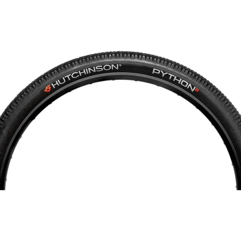 Hutchinson Python 2 Sideskin 26´´ X 2.10 Mtb-dekk, Black, 26" x 2.10, Sykkeldekk