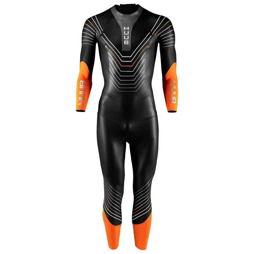HUUB Araya Våtdrakt I Neopren Refurbished unisex, Black / orange, XXL