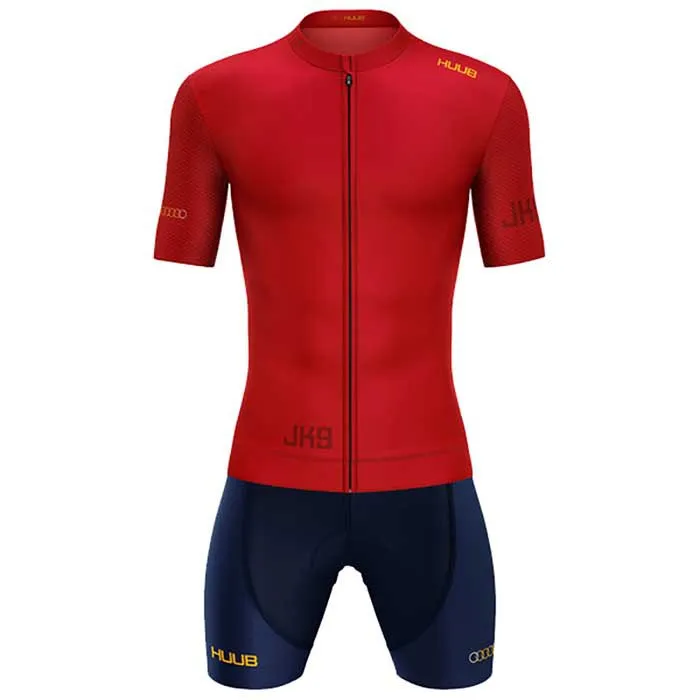HUUB Jason Kenny Kort Ermet Trøye, Cherry red, XXL HUUB Jason Kenny Kort Ermet Trøye, Cherry red, XXL