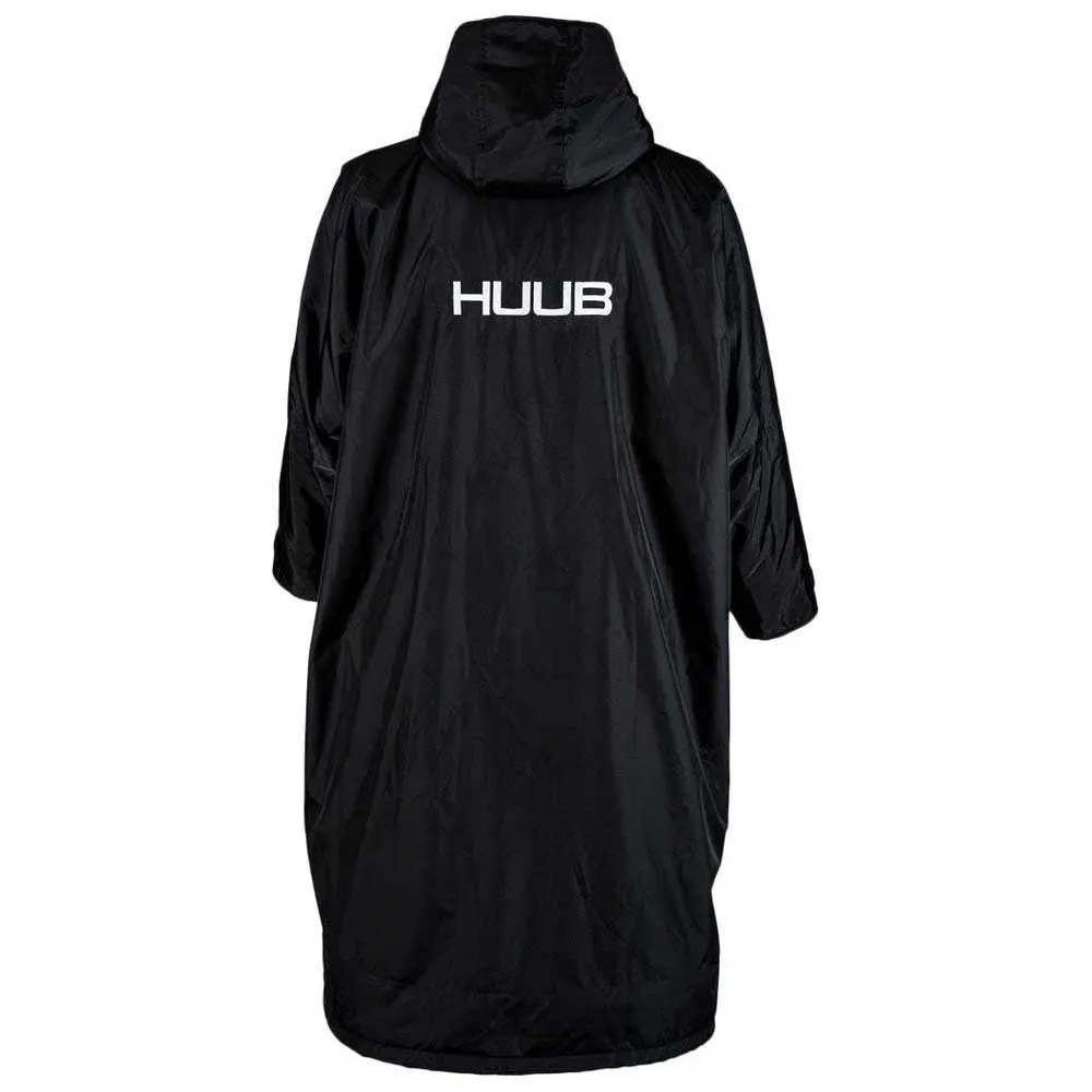 HUUB Junior Badekåpe Parkas unisex, Black / blue, One Size