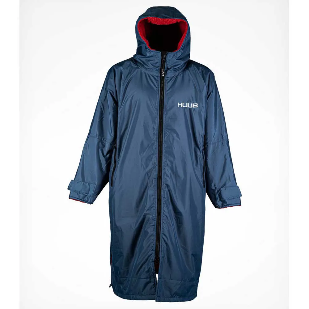 HUUB Junior Skiftefrakk Junior Parka unisex, Navy / red, S/M