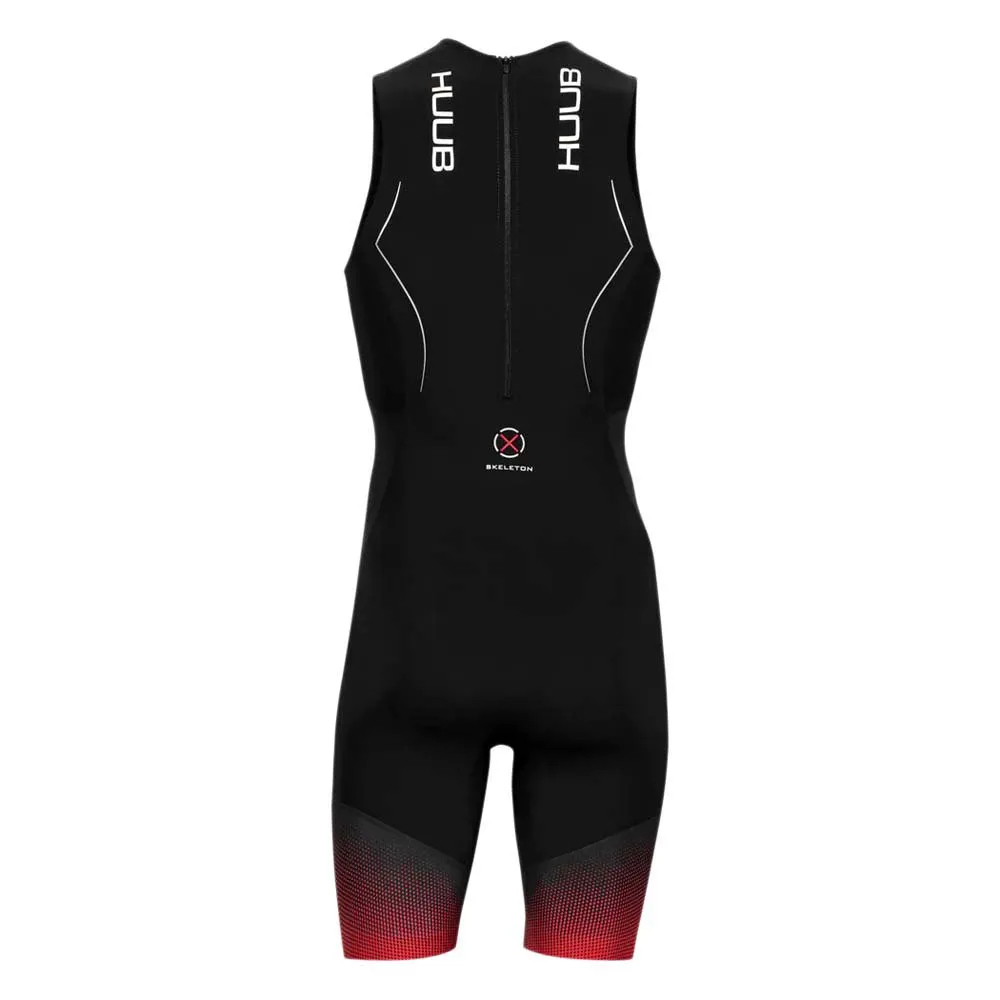 HUUB Race Ermeløs Triatlon-drakt male, Black / red HUUB Race Ermeløs Triatlon-drakt male, Black / red