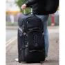 HUUB Travel Koffert Med Hjul unisex, Black, One Size