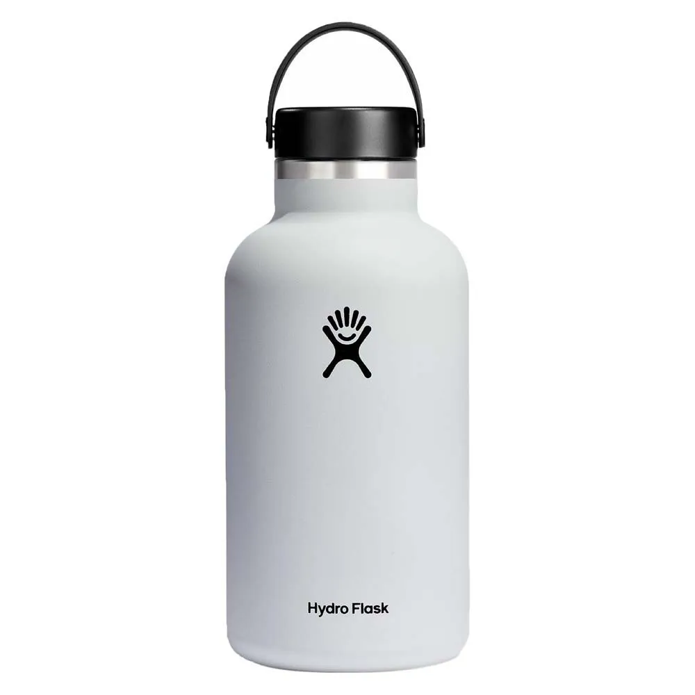 Hydro Flask Wide Flex Cap 1.8l Termosflaske, White, One Size Hydro Flask Wide Flex Cap 1.8l Termosflaske, White, One Size