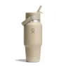 Hydro Flask Wide Flex Straw Travel 947ml Termosflaske, Oat, One Size