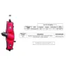 I-dog Canicross Confort Hundesele, Red, One Size