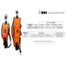 I-dog Canicross One Light Belte, Orange, One Size