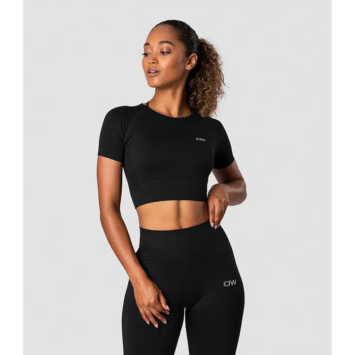 ICANIWILL Define Seamless Cropped T-shirt Wmn