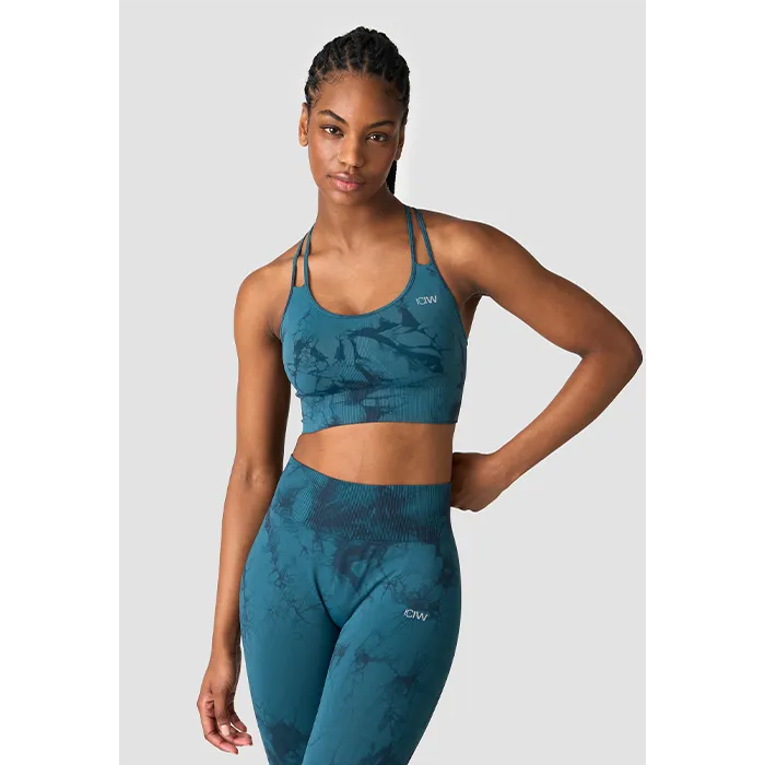 ICANIWILL Define Seamless Tie Dye Sport-BH