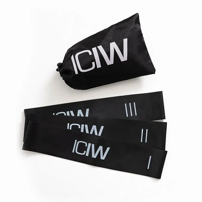 ICANIWILL ICIW Minibands, Svart, 3-pakk