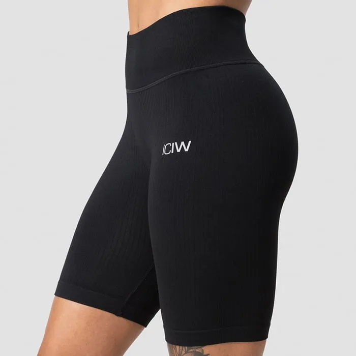 ICANIWILL Ribbed Define Seamless Biker Shorts