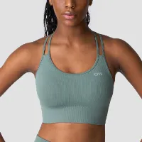 ICANIWILL Ribbed Define Seamless Sports Bra