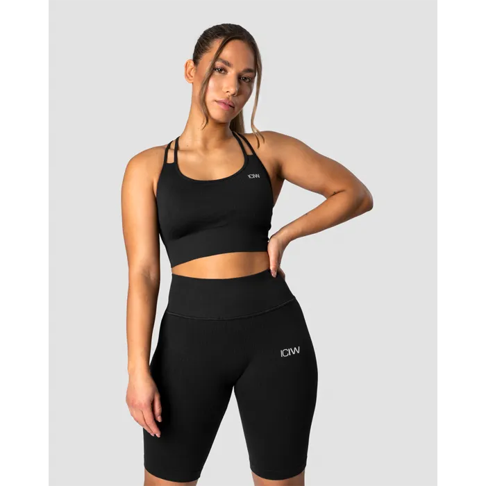 ICANIWILL Ribbed Define Seamless Sports Bra