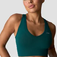 ICANIWILL Ribbet Seamless Croppet Treningsgenser ICANIWILL Ribbet Seamless Croppet Treningsgenser