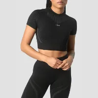 ICANIWILL Ultra Seamless Cropped T-shirt Wmn