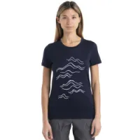 Icebreaker 150 Tech Lite Ii Mountain Stro Merino Kortarmet T-skjorte