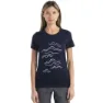 Icebreaker 150 Tech Lite Ii Mountain Stro Merino Kortarmet T-skjorte, Midnight navy