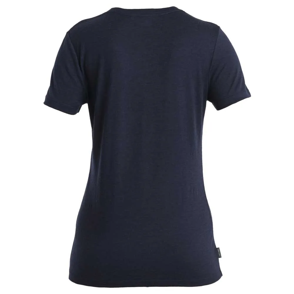 Icebreaker 150 Tech Lite Ii Mountain Stro Merino Kortarmet T-skjorte, Midnight navy Icebreaker 150 Tech Lite Ii Mountain Stro Merino Kortarmet T-skjorte, Midnight navy