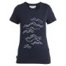 Icebreaker 150 Tech Lite Ii Mountain Stro Merino Kortarmet T-skjorte, Midnight navy