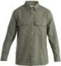 Icebreaker 200 Dawnder LS Flanne Shirt, Loden