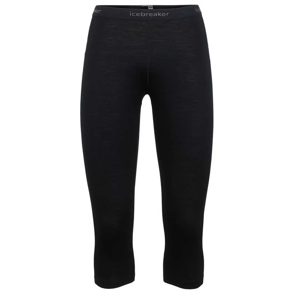Icebreaker 200 Oasis Legless Merino 3/4 Baselag Bukser Icebreaker 200 Oasis Legless Merino 3/4 Baselag Bukser