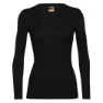 Icebreaker 200 Oasis V Neck Merino Langarmet Baselag