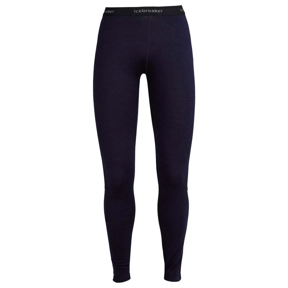 Icebreaker 260 Tech Merino Baselagbukser Refurbished, Midnight navy Icebreaker 260 Tech Merino Baselagbukser Refurbished, Midnight navy