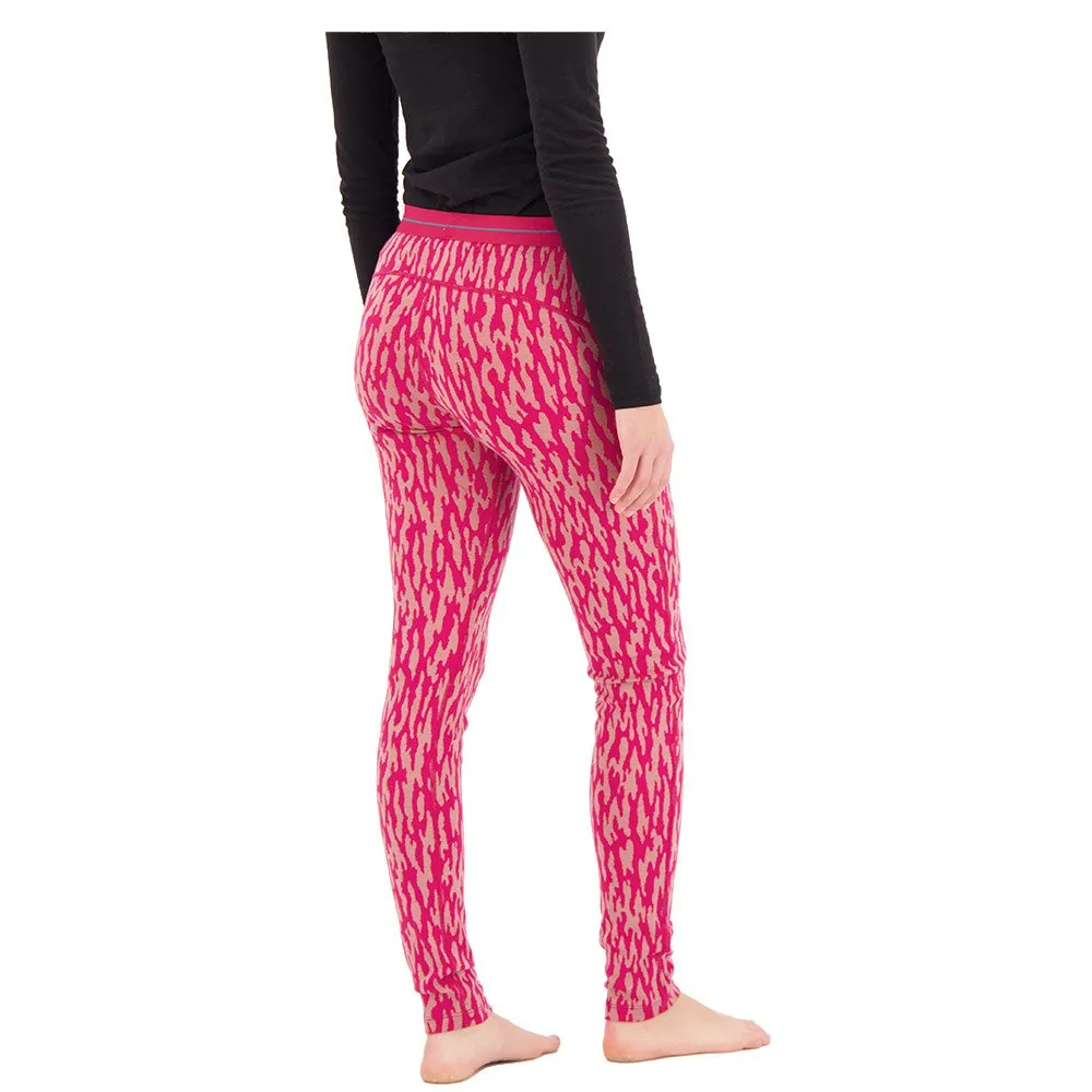 Icebreaker 260 Vertex Macro Forms Merino Leggings, Crystal / electron pink / j Icebreaker 260 Vertex Macro Forms Merino Leggings, Crystal / electron pink / j