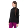 Icebreaker 560 Realfleece Elemental Ii Merino Genser Med Hel Glidelås, Black