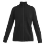 Icebreaker 560 Realfleece Elemental Ii Merino Genser Med Hel Glidelås, Black