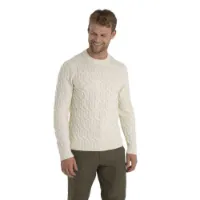 Icebreaker Cable Knit Merino Genser Icebreaker Cable Knit Merino Genser