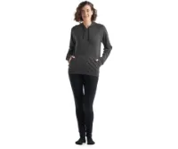 Icebreaker Helliers Terry LS Zip Hoodie Women